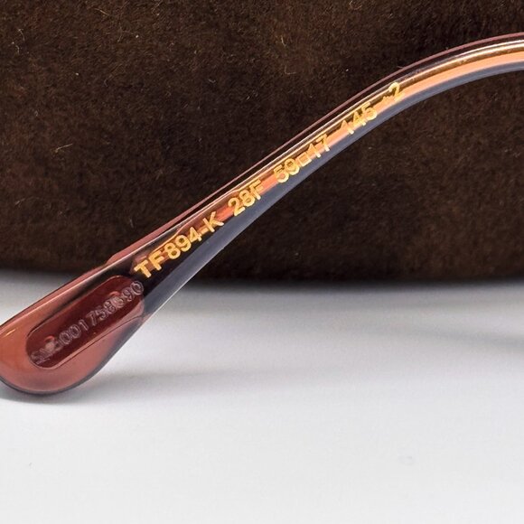 NEW TOM FORD TF894/K 28F SQUARE WOMEN SUNGLASSES FT0894/S 28F - Picture 10 of 12